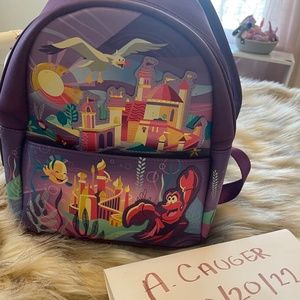 Ariel castle backpack loungefly